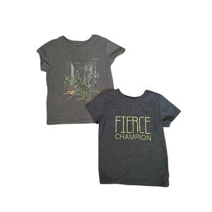 Little boys short sleeve t-shirts. Set of 2.